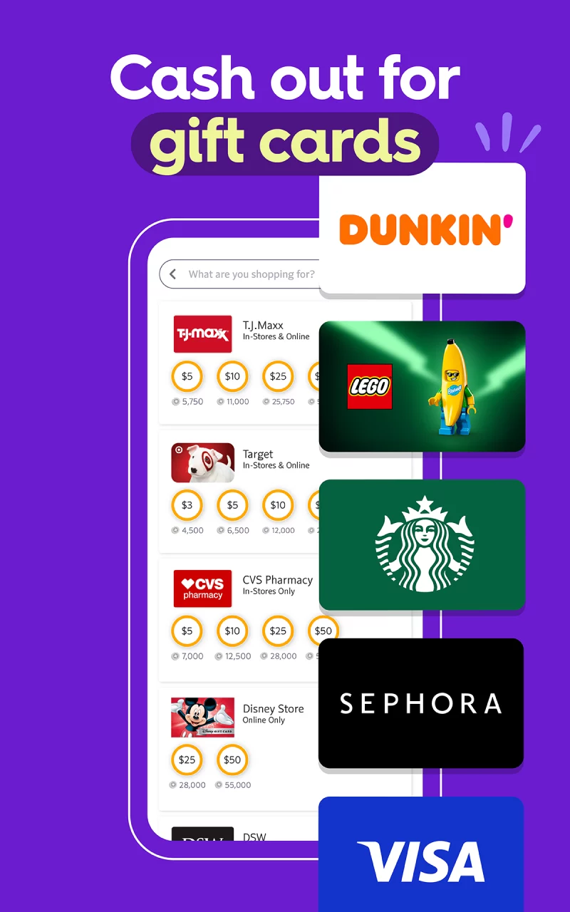 Fetch: Receipts For Gift Cards