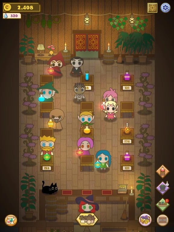 Witch Makes Potions