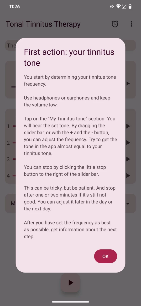 Tonal Tinnitus Therapy
