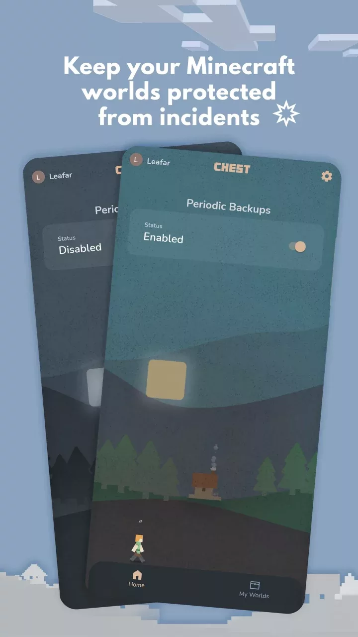 Backup for Minecraft PE