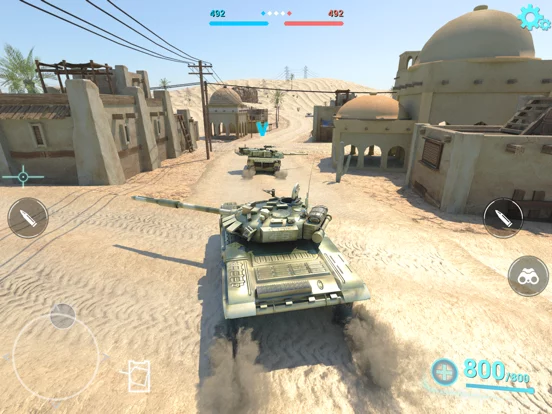 Tanks Battlefield: PvP Battle