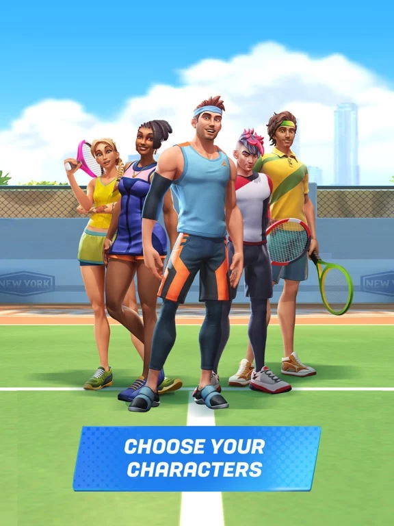 Tennis Clash：Игра Теннис Лига