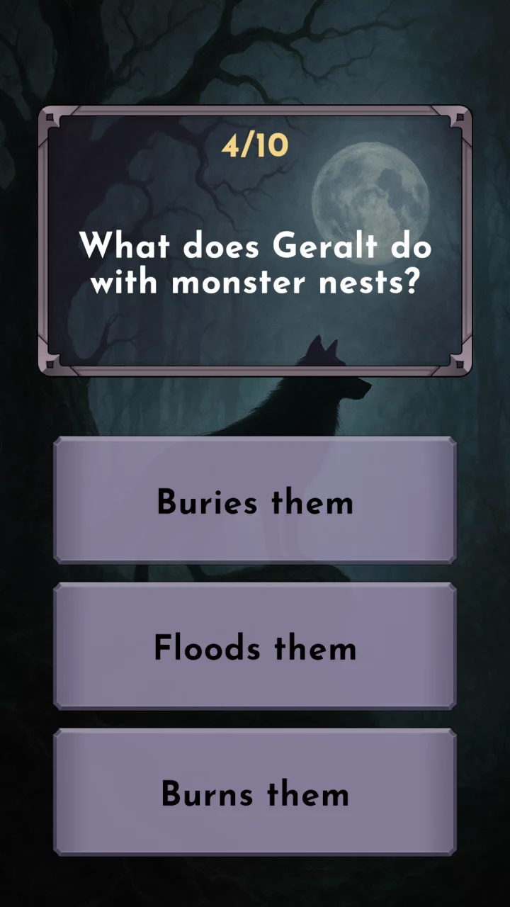 The Witcher - Fan quiz
