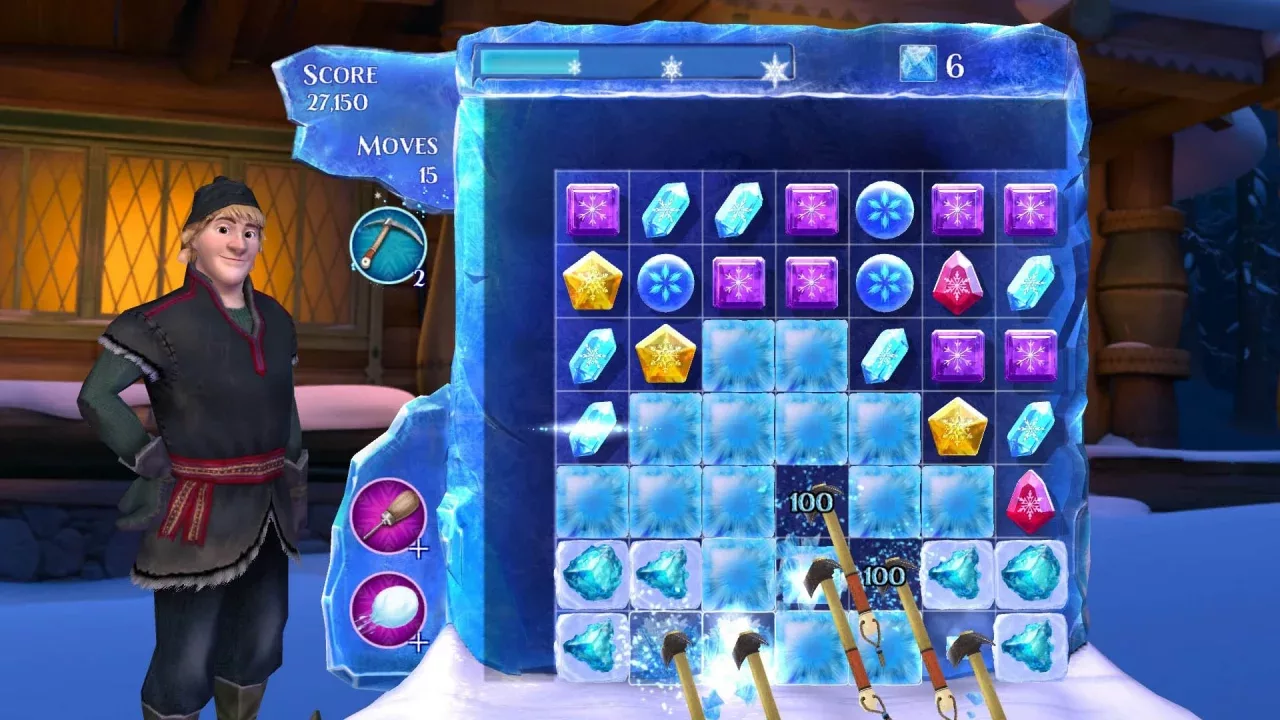 Frozen Free Fall: Snowball Fight