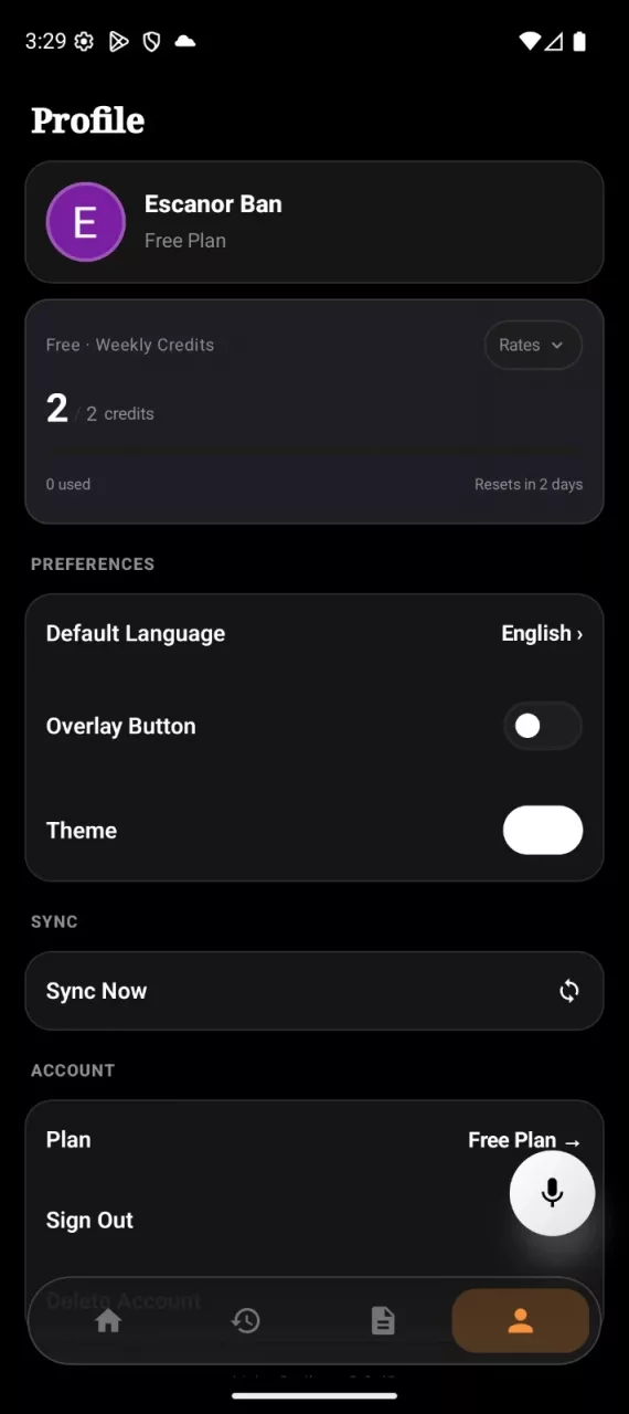 Voice Scriber