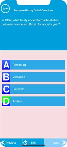 European History Quiz