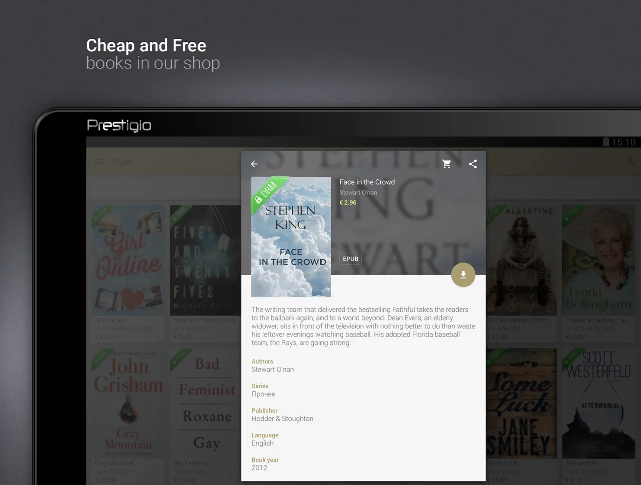 eReader Prestigio: Book Reader