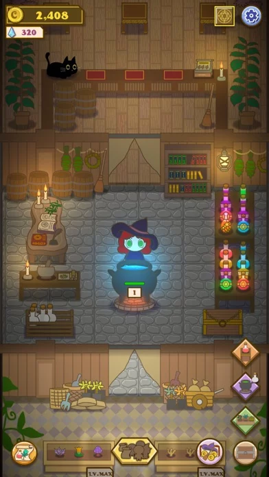 Witch Makes Potions