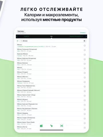 Счетчик Калорий от fatsecret