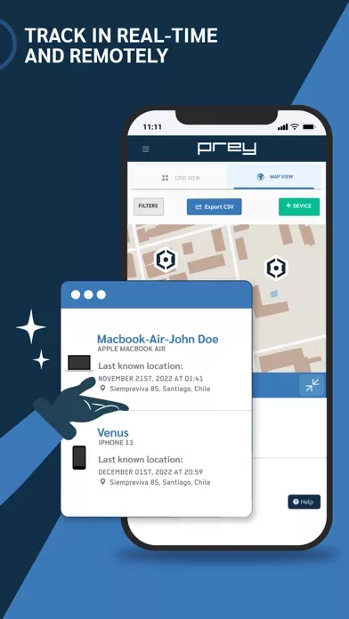 Prey: Tracking & Security