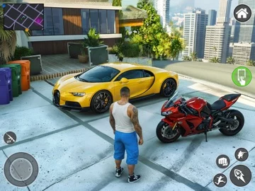 Гангстерский Город Car Games