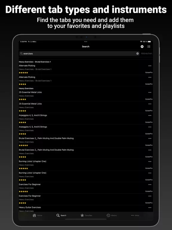 GuitarTab - Tabs & chords Pro