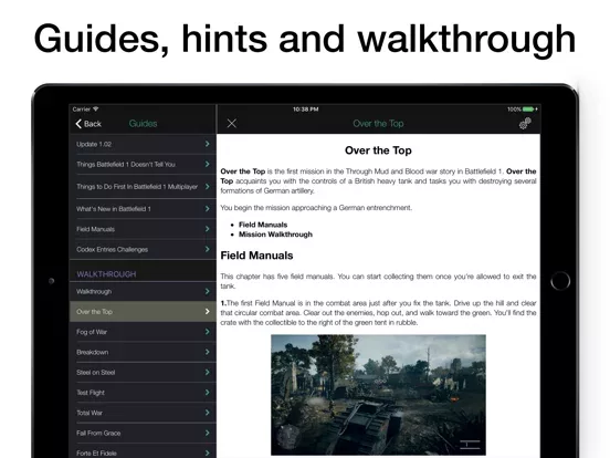 Pocket Wiki for Battlefield 1