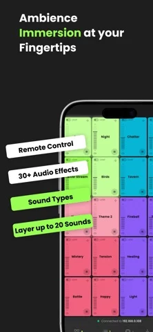 RPG Soundboard App
