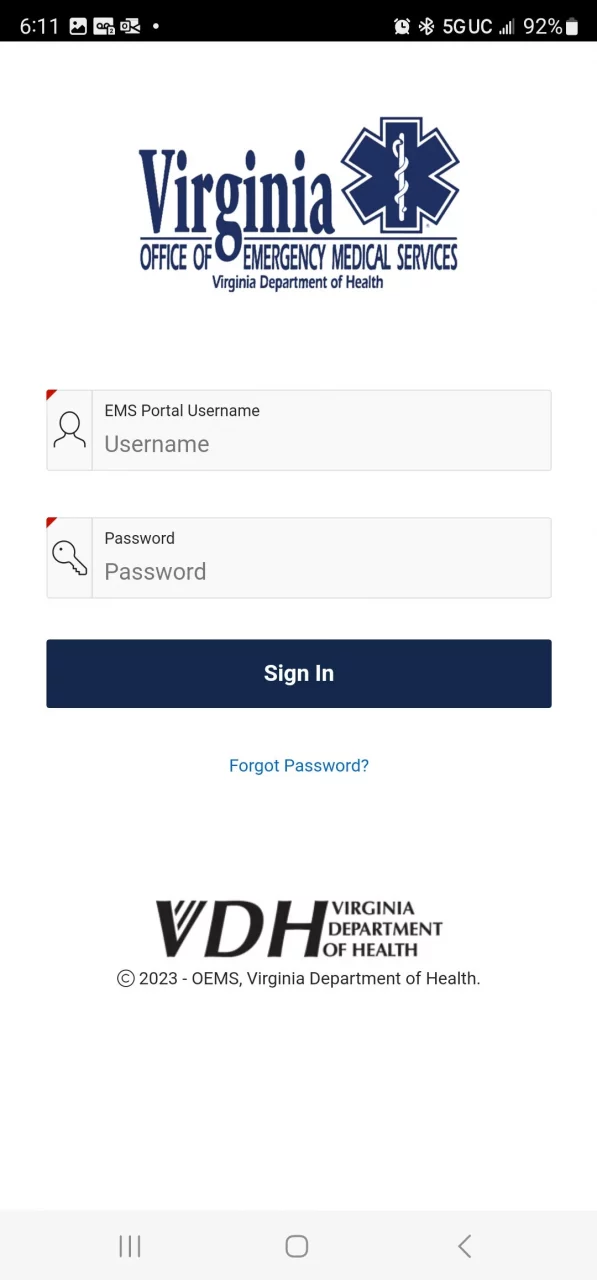 Virginia OEMS