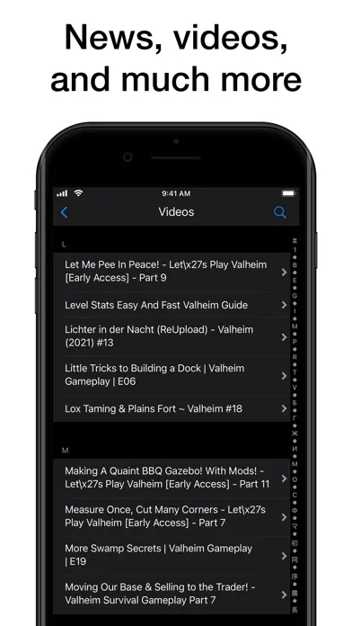 Pocket Wiki for Valheim