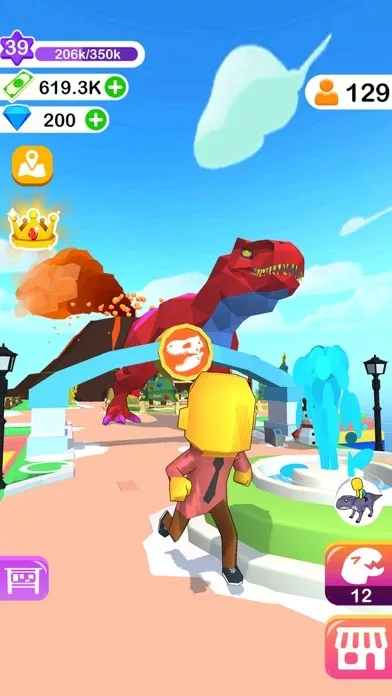 Dino Tycoon -строительная игра