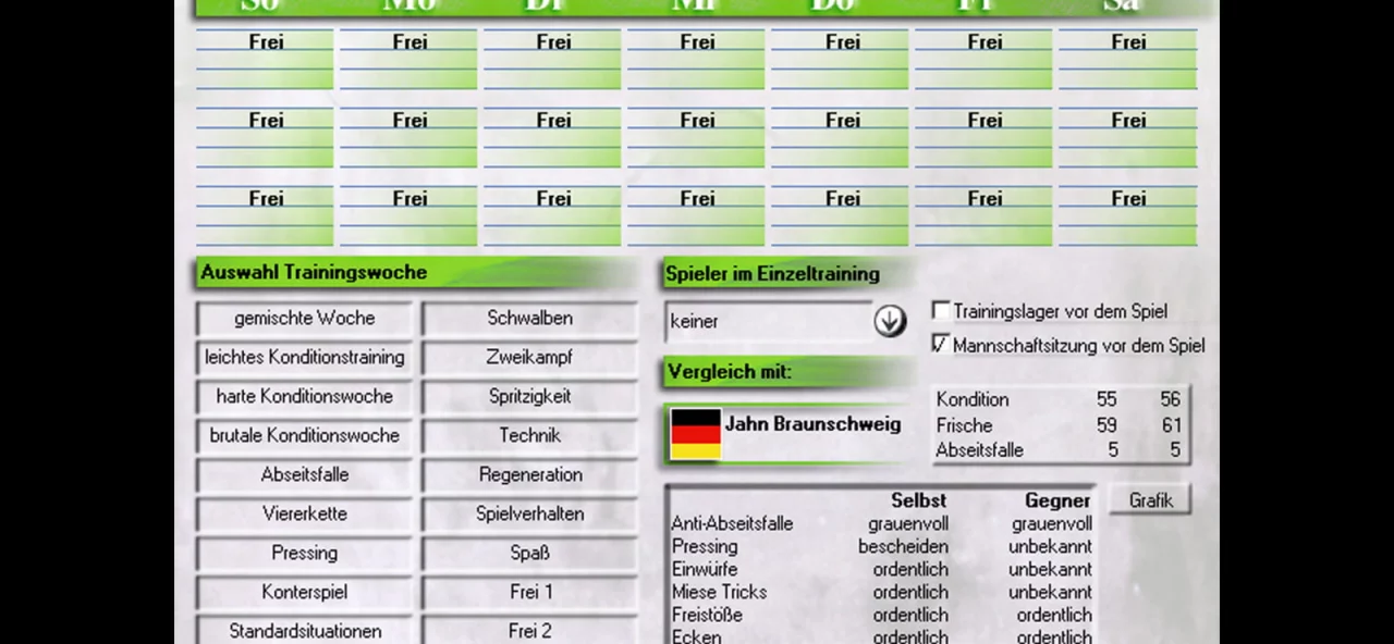 ANSTOSS 3: Der Fußballmanager