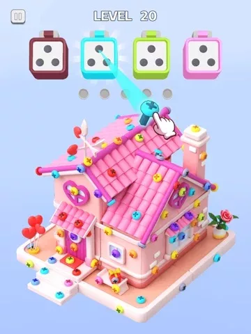 Screw Sort 3D - Болты и гайки