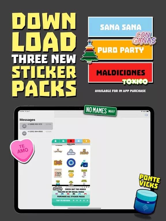Tortilla Factory Sticker Pack
