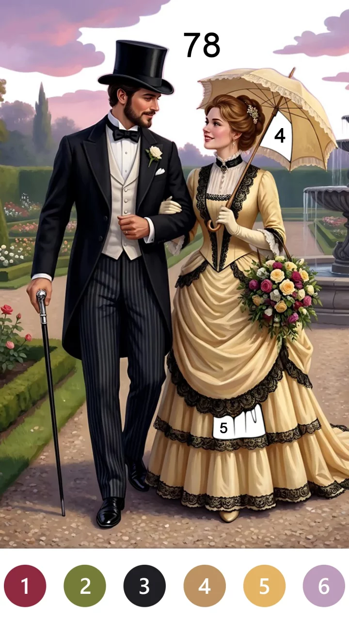 Victorian Coloring Book