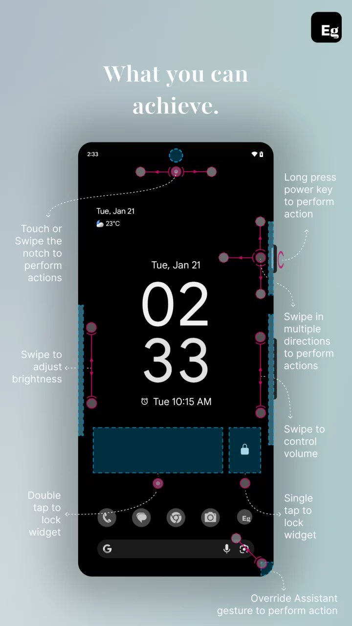 Edgest Edge Gestures & Control