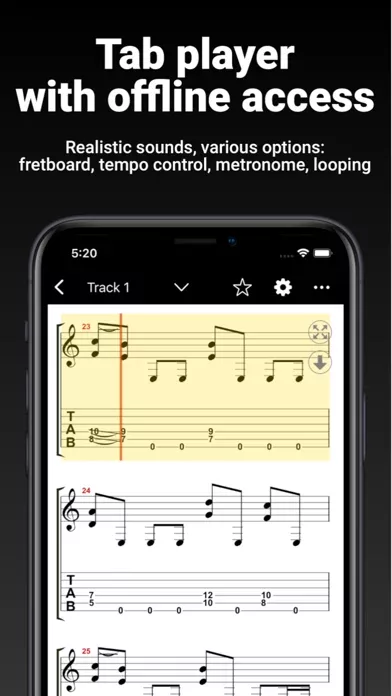 GuitarTab - Tabs & chords Pro