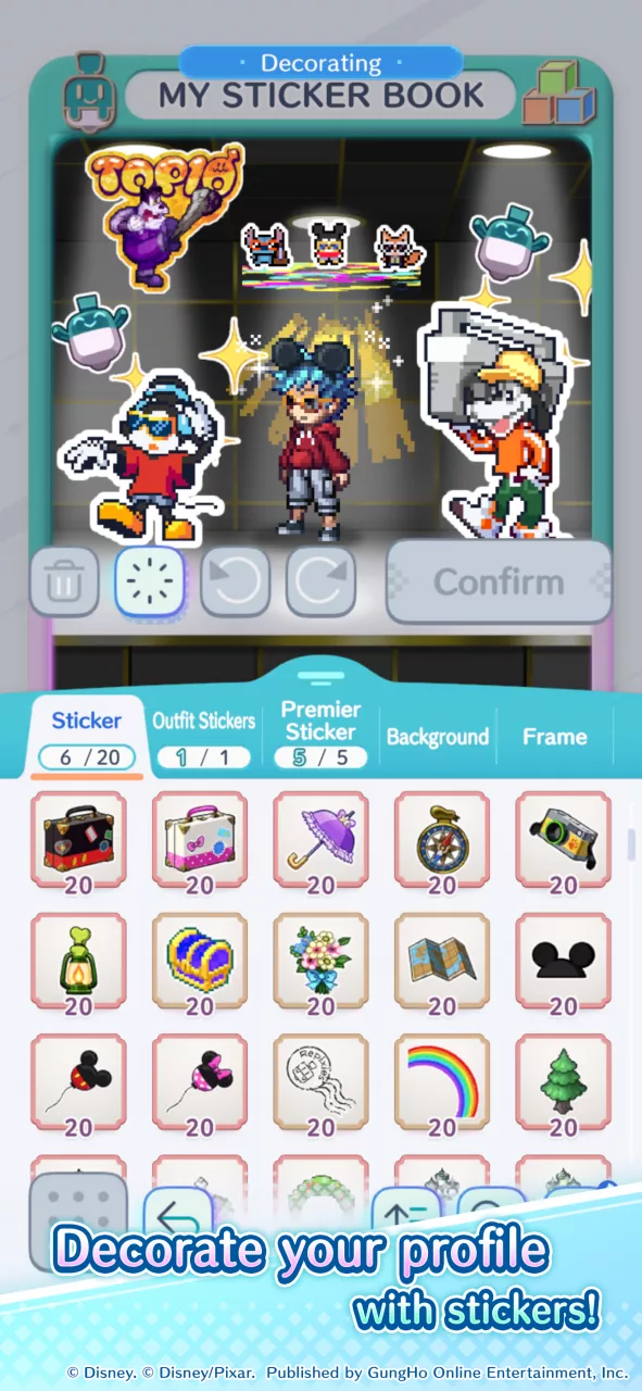 Disney Pixel RPG