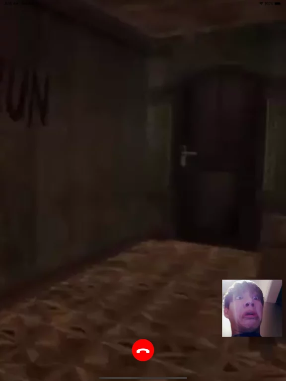 Scary Granny Contact Game
