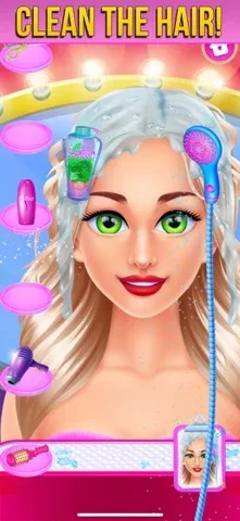 Hair Salon Makeover Games