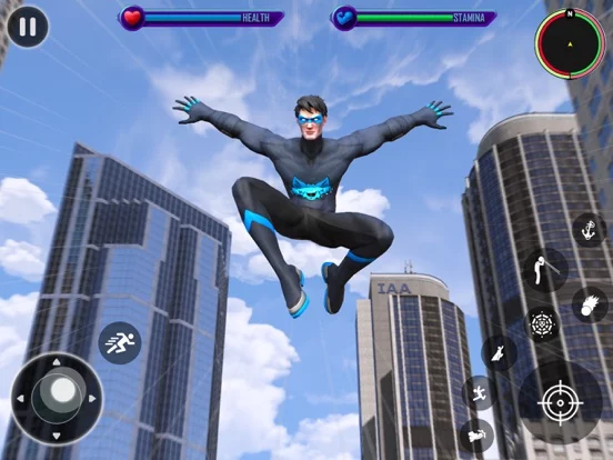 Spider Rope Hero Man Fighter 3