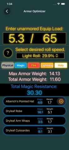 Elden Ring Armor Optimizer