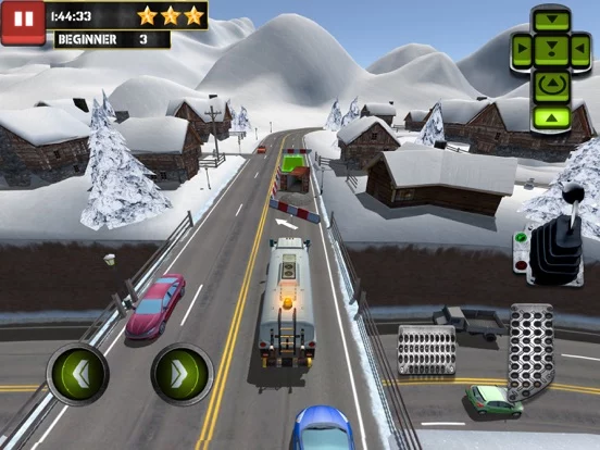 Ice Road Truck Parking Sim