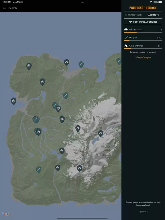 MapGenie: SOTF Map
