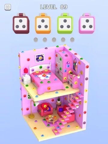 Screw Sort 3D - Болты и гайки