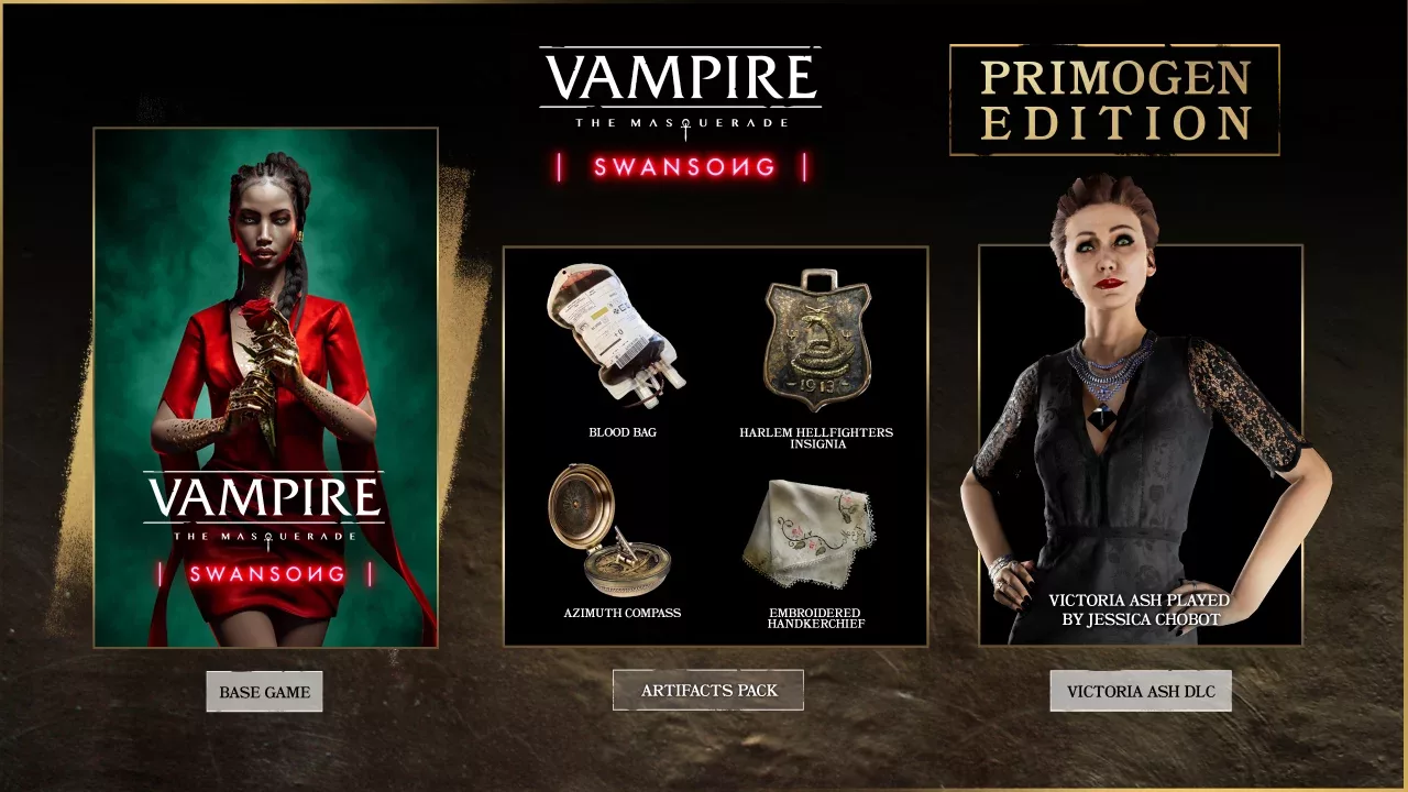 Vampire: The Masquerade - Swansong PRIMOGEN EDITION