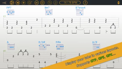 Mulody - Guitar Tab Player