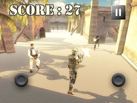Армии перестрелка - Desert War Free