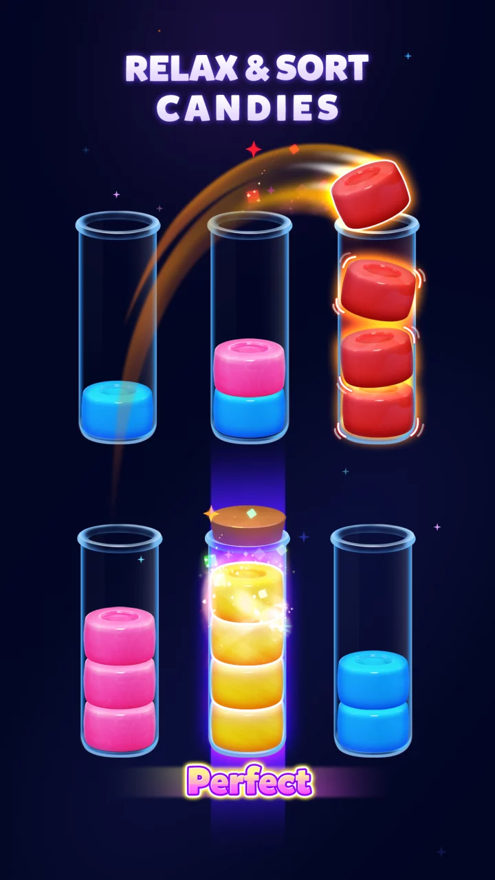 Candy Sort - Color Puzzle Game