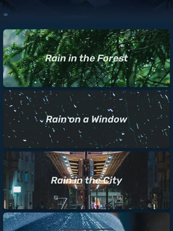Rain Sounds - Sleep Sounds