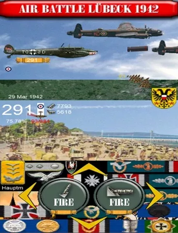 Lübeck 1942 Air Battle