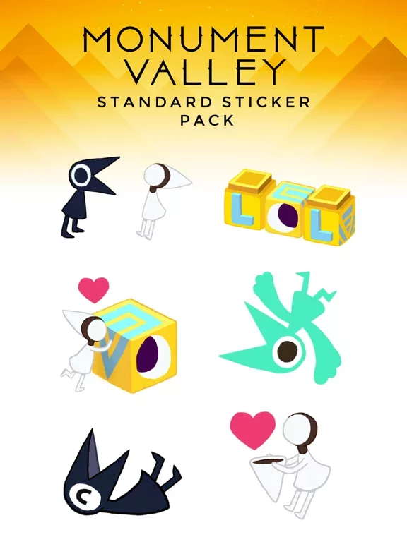 Monument Valley Stickers