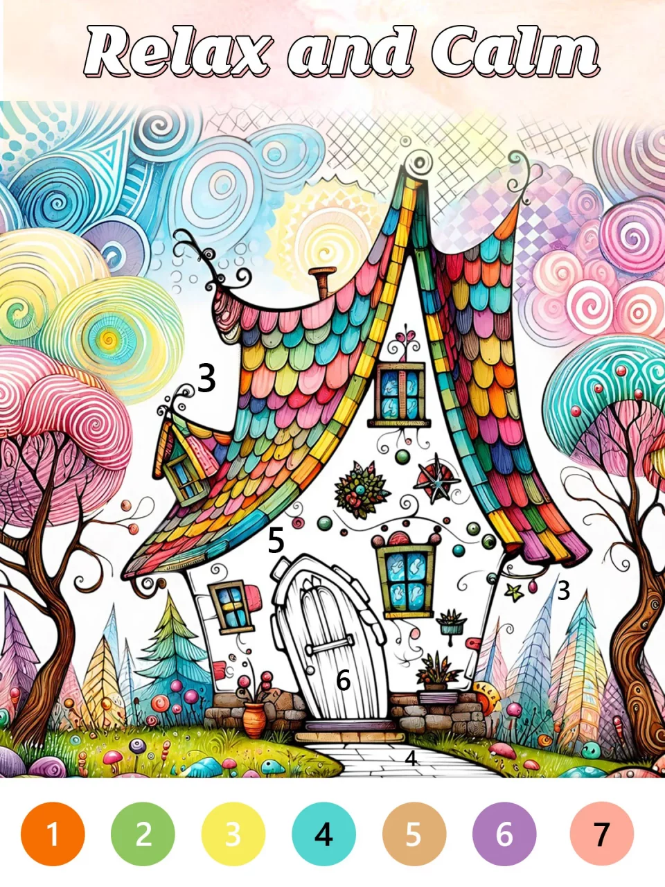 Wonder Tales Coloring Book