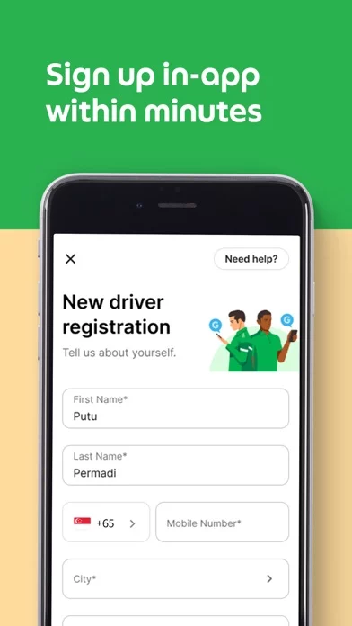 Grab Driver: App for Partners