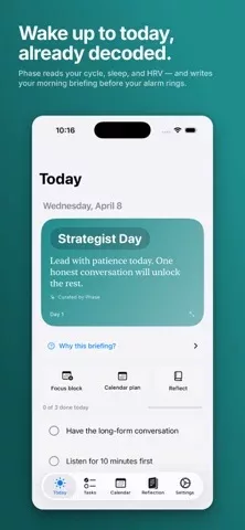 Phase: Cycle & Energy Planner