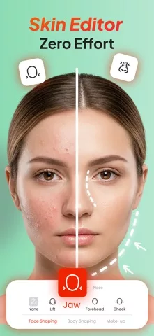 BodyUp: фото редактор лица