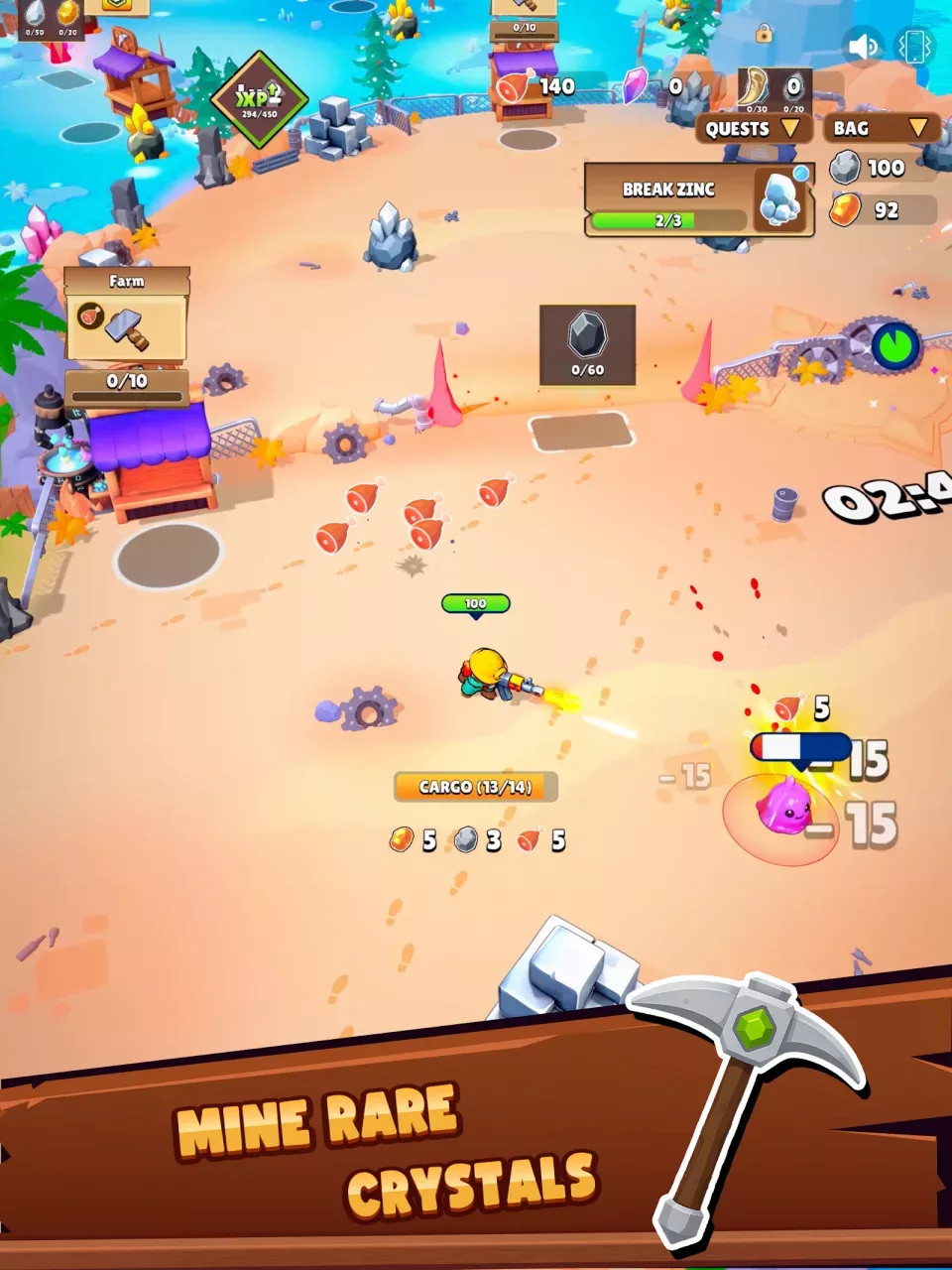 Mine Adventure : Survival RPG