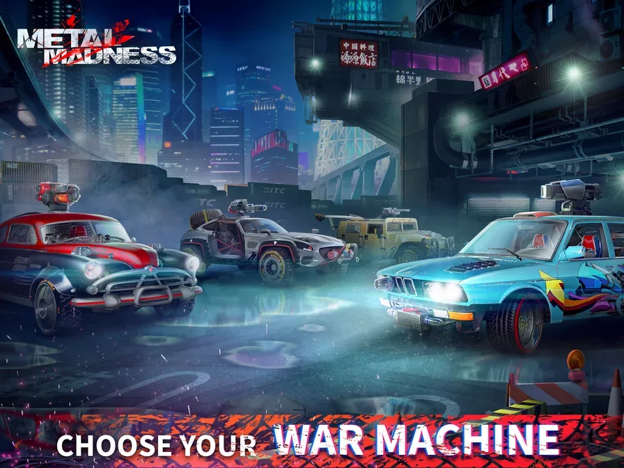 METAL MADNESS PvP: Car Shooter