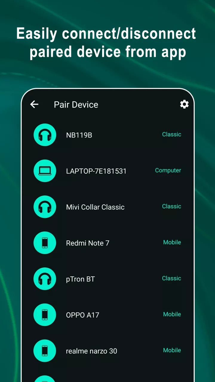 Bluetooth Battery Indicator