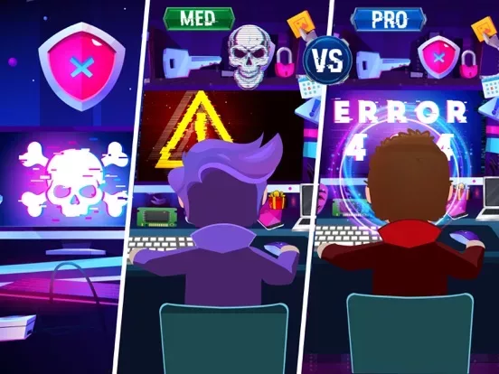 Cyber Hackers Hero Game